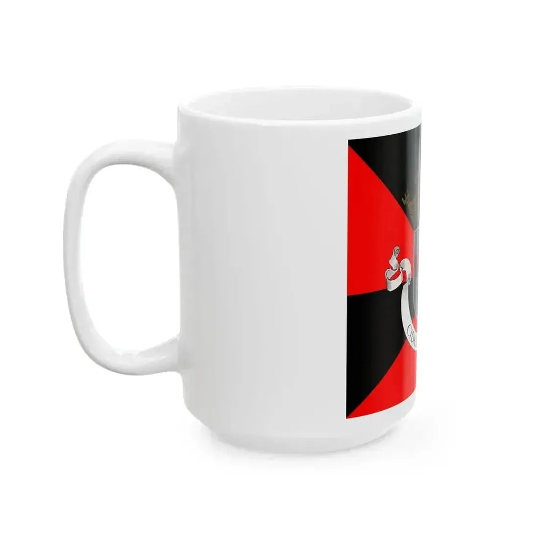 Flag of Bissau Square Version (Guinea) White Coffee Mug - Go Mug Yourself