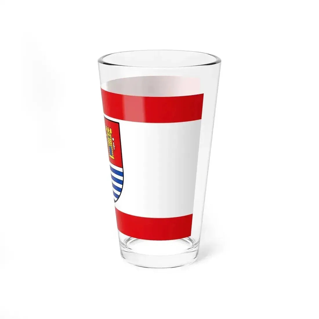 Flag of Bitburg Pruem Germany - Pint Glass 16oz - Go Mug Yourself