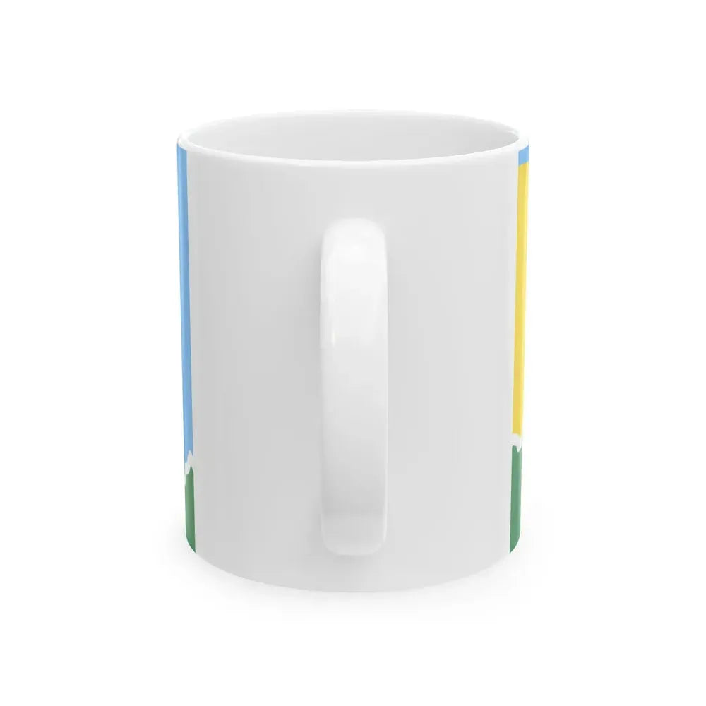 Flag of Black Hawk Colorado (United States) White Coffee Mug - Go Mug Yourself