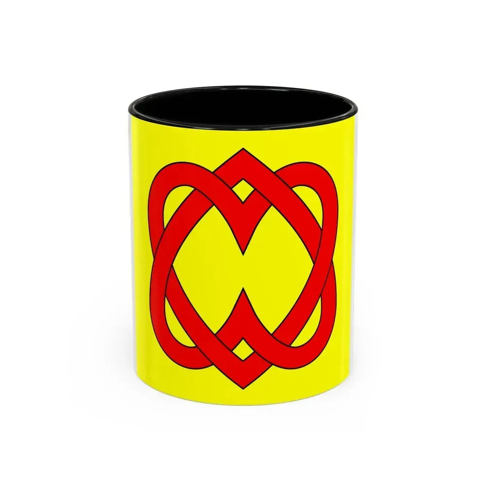 Flag of Blonay Switzerland - Accent Coffee Mug 11oz Black - Go Mug Yourself