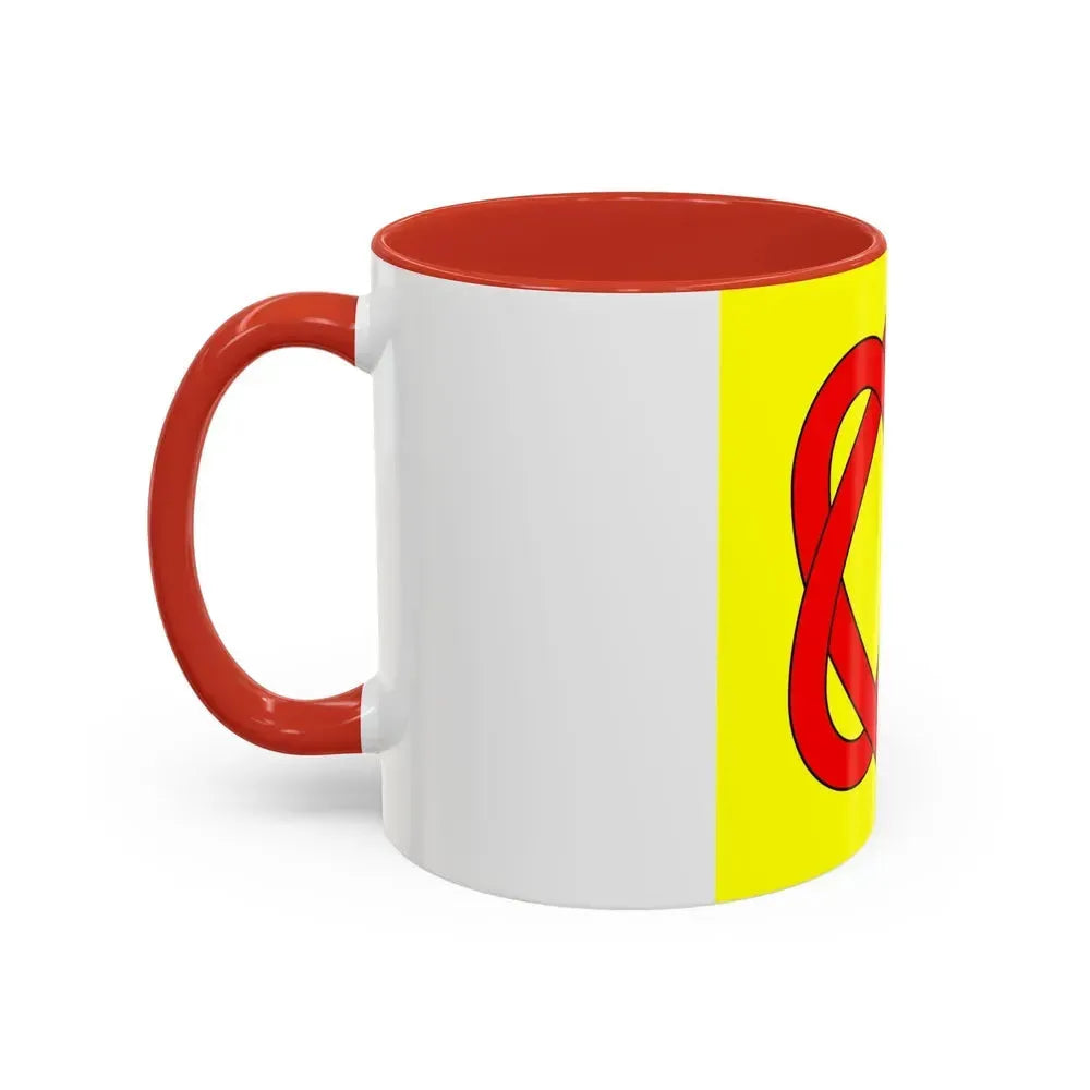Flag of Blonay Switzerland - Accent Coffee Mug - Go Mug Yourself
