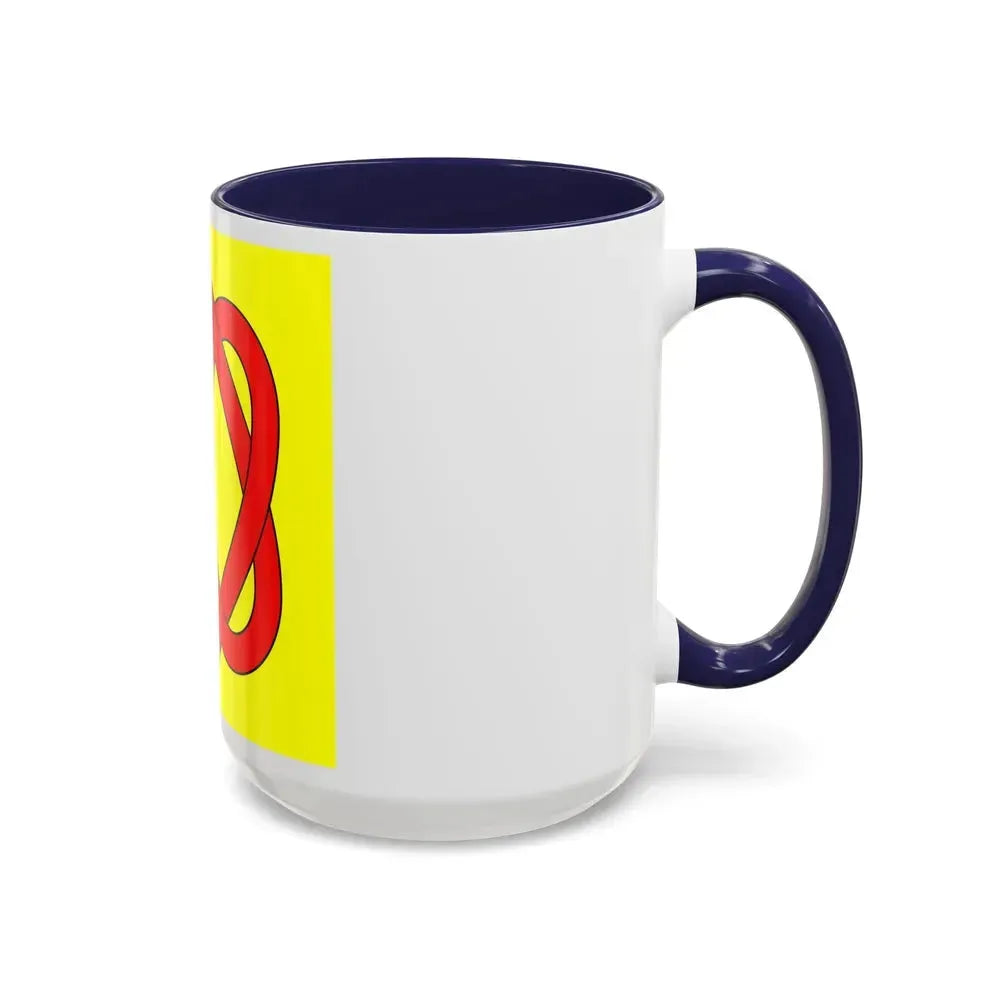 Flag of Blonay Switzerland - Accent Coffee Mug - Go Mug Yourself