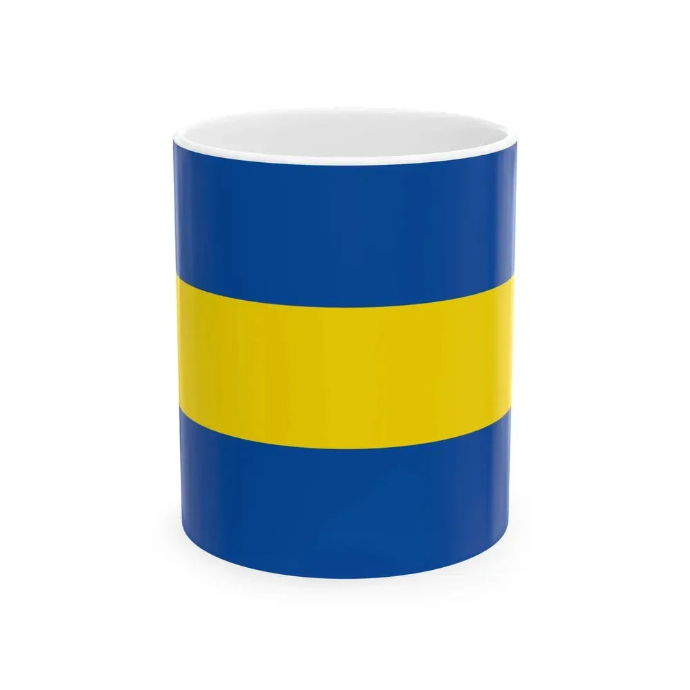 Flag of Boca Juniors (Argentina) White Coffee Mug 11oz - Go Mug Yourself