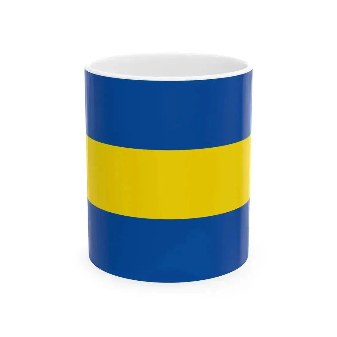 Flag of Boca Juniors (Argentina) White Coffee Mug 11oz - Go Mug Yourself