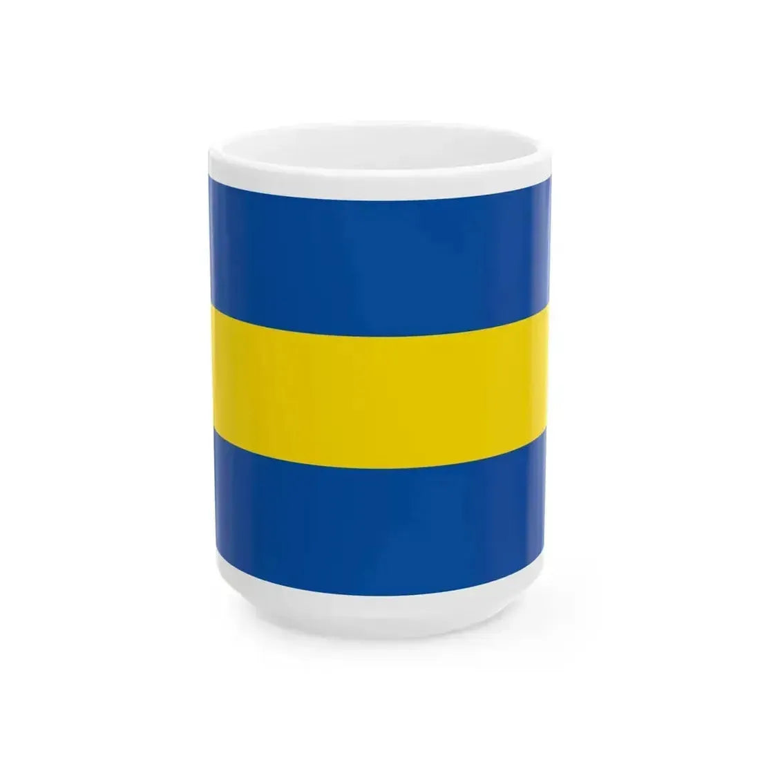 Flag of Boca Juniors (Argentina) White Coffee Mug 15oz - Go Mug Yourself
