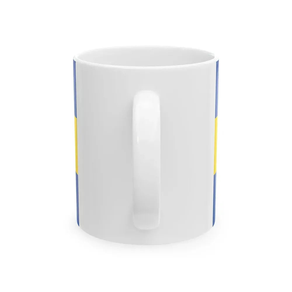 Flag of Boca Juniors (Argentina) White Coffee Mug - Go Mug Yourself
