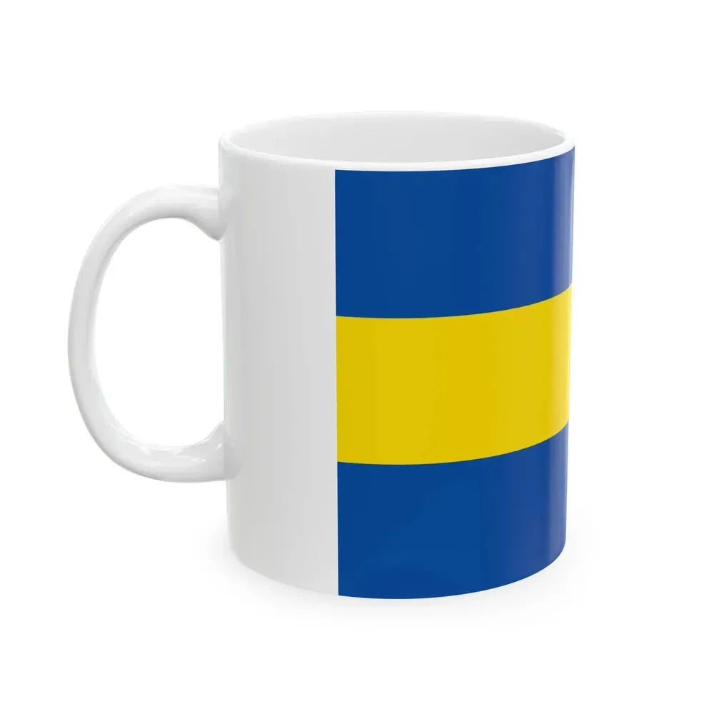 Flag of Boca Juniors (Argentina) White Coffee Mug - Go Mug Yourself