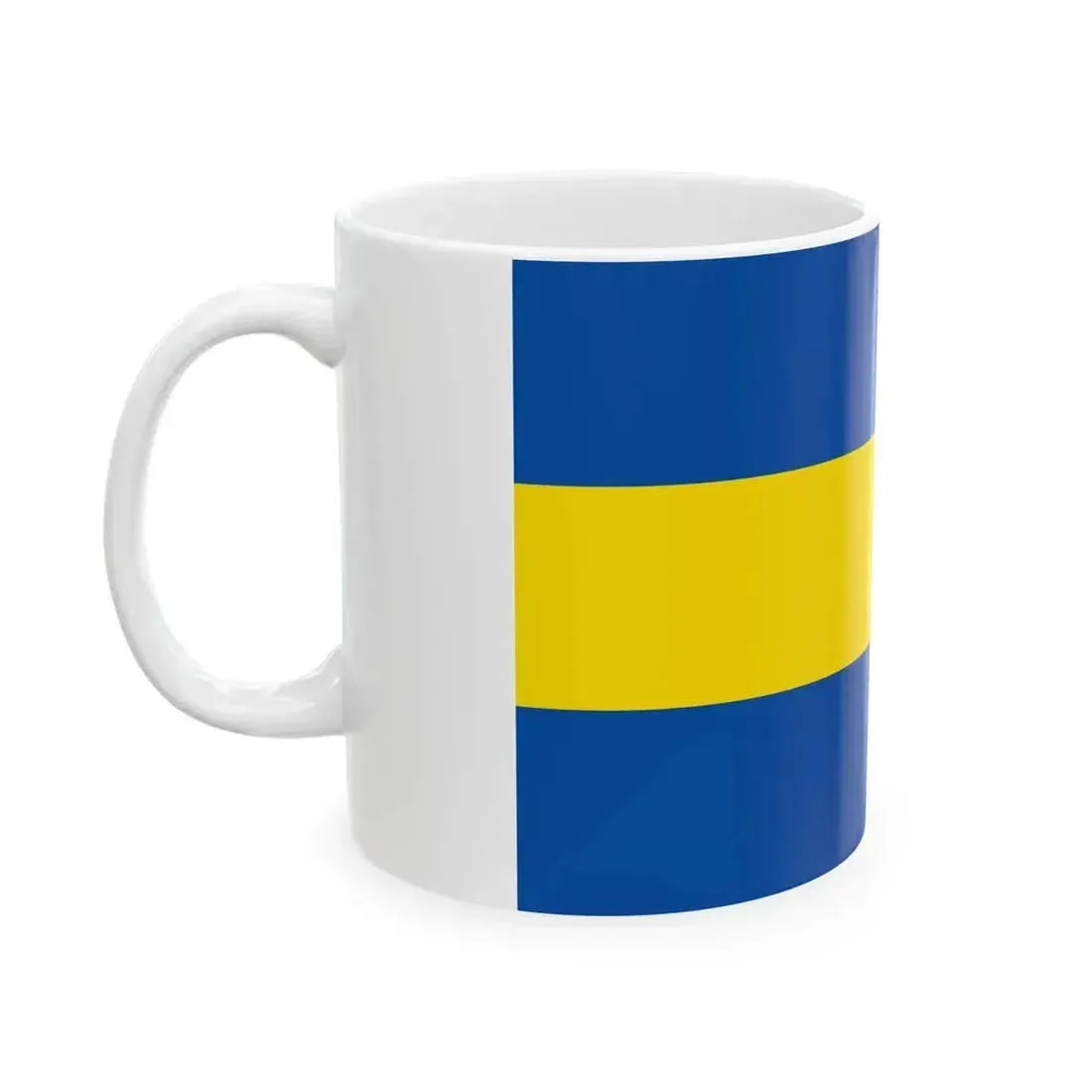 Flag of Boca Juniors (Argentina) White Coffee Mug - Go Mug Yourself
