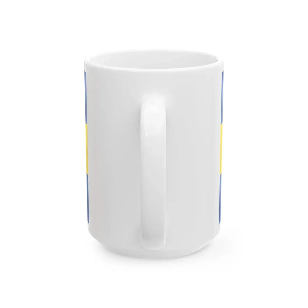 Flag of Boca Juniors (Argentina) White Coffee Mug - Go Mug Yourself