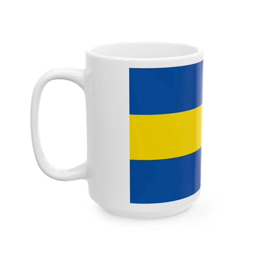 Flag of Boca Juniors (Argentina) White Coffee Mug - Go Mug Yourself