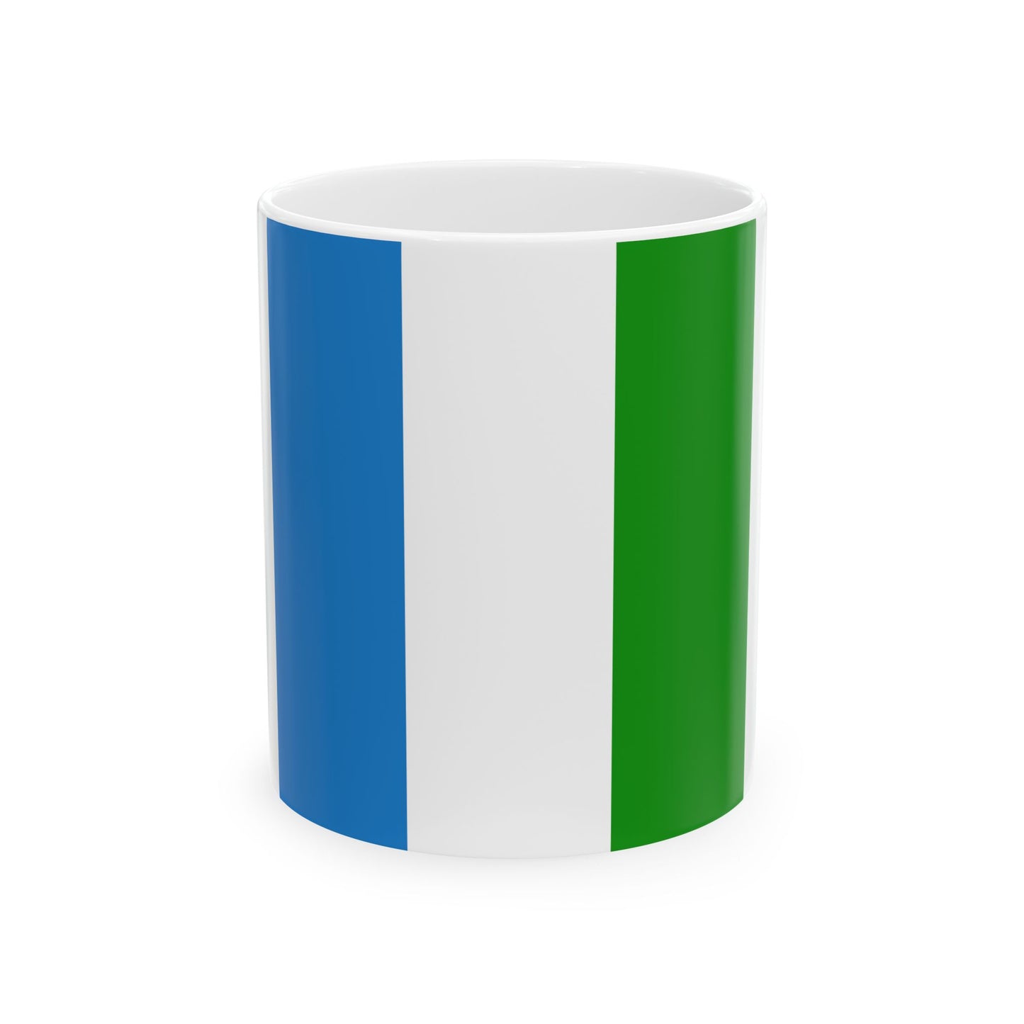 Flag of Bocholt Belgium (Belgium) White Coffee Mug-11oz-Go Mug Yourself