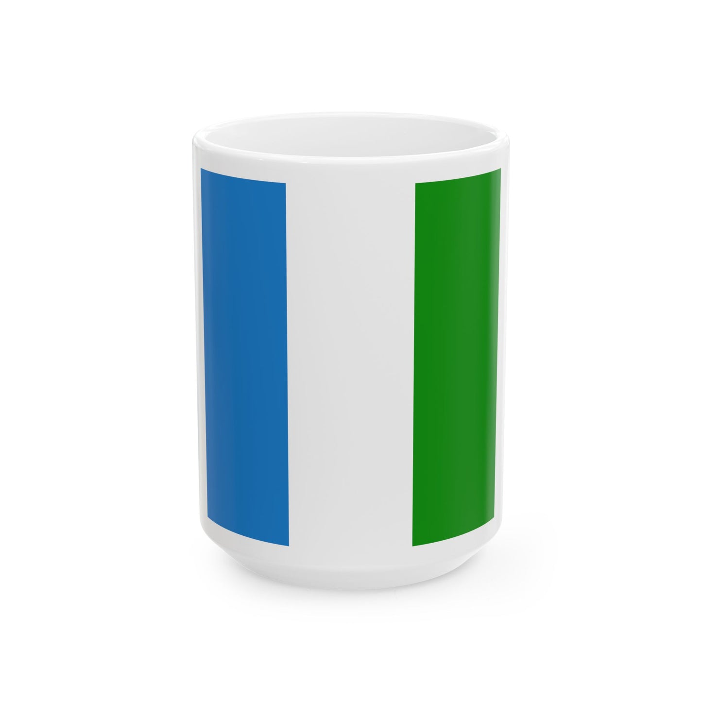 Flag of Bocholt Belgium (Belgium) White Coffee Mug-15oz-Go Mug Yourself