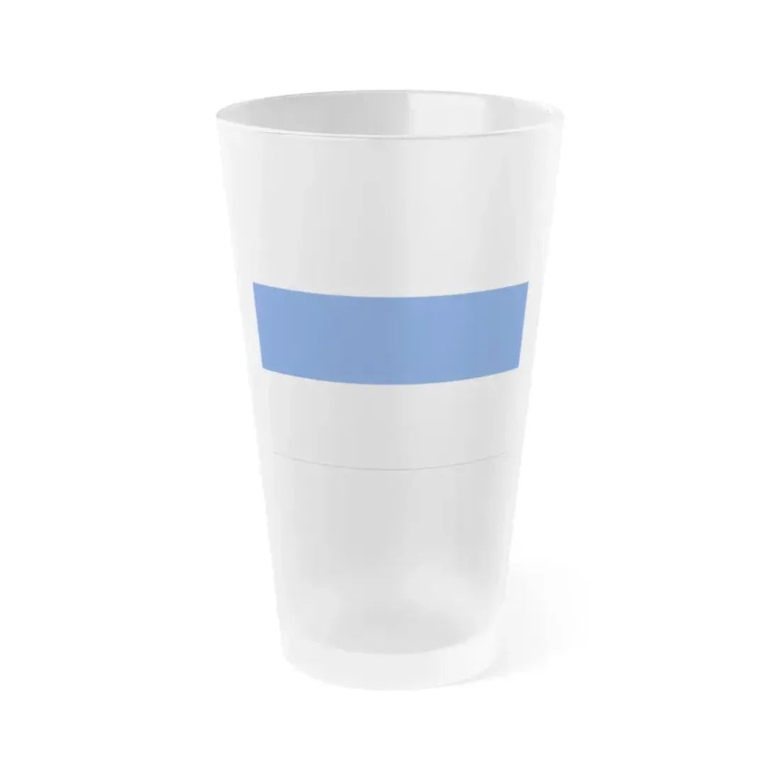 Flag of Bochum Germany - Frosted Pint Glass 16oz 16oz Frosted - Go Mug Yourself