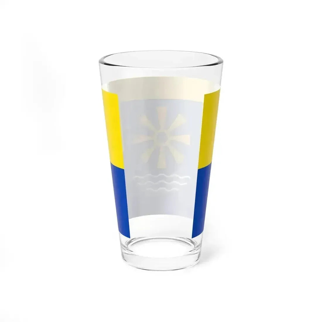 Flag of Bodenseekreis 2 Germany - Pint Glass 16oz - Go Mug Yourself