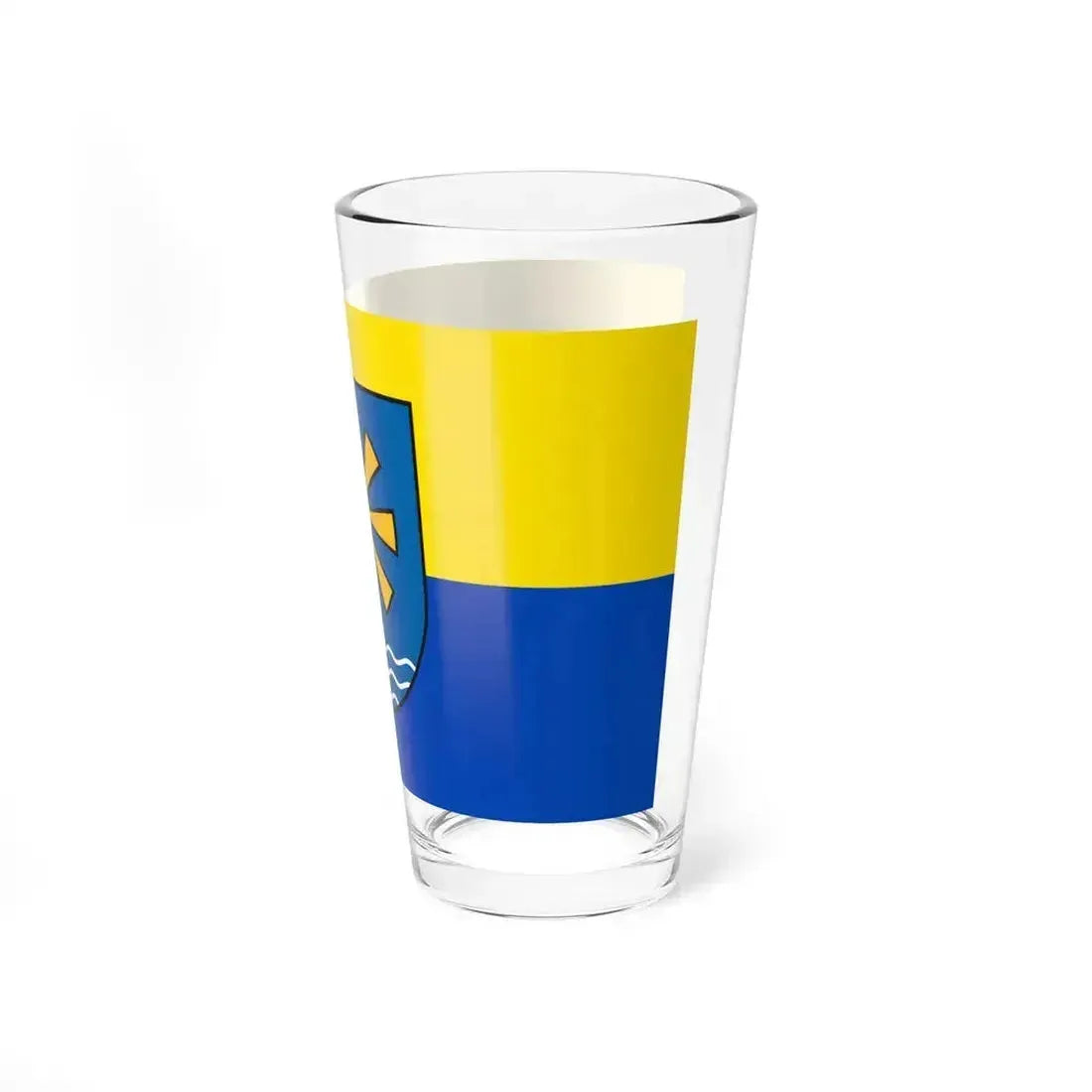 Flag of Bodenseekreis 2 Germany - Pint Glass 16oz - Go Mug Yourself