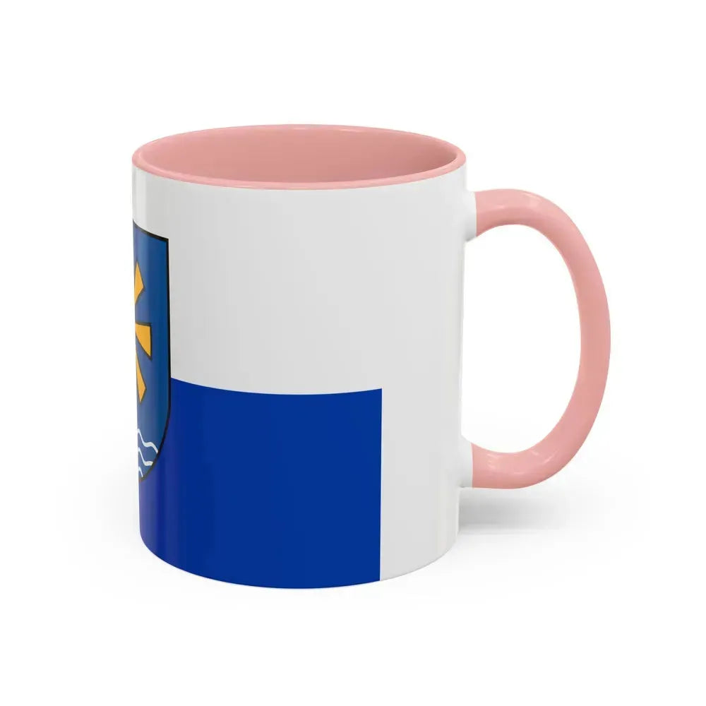 Flag of Bodenseekreis Germany - Accent Coffee Mug - Go Mug Yourself