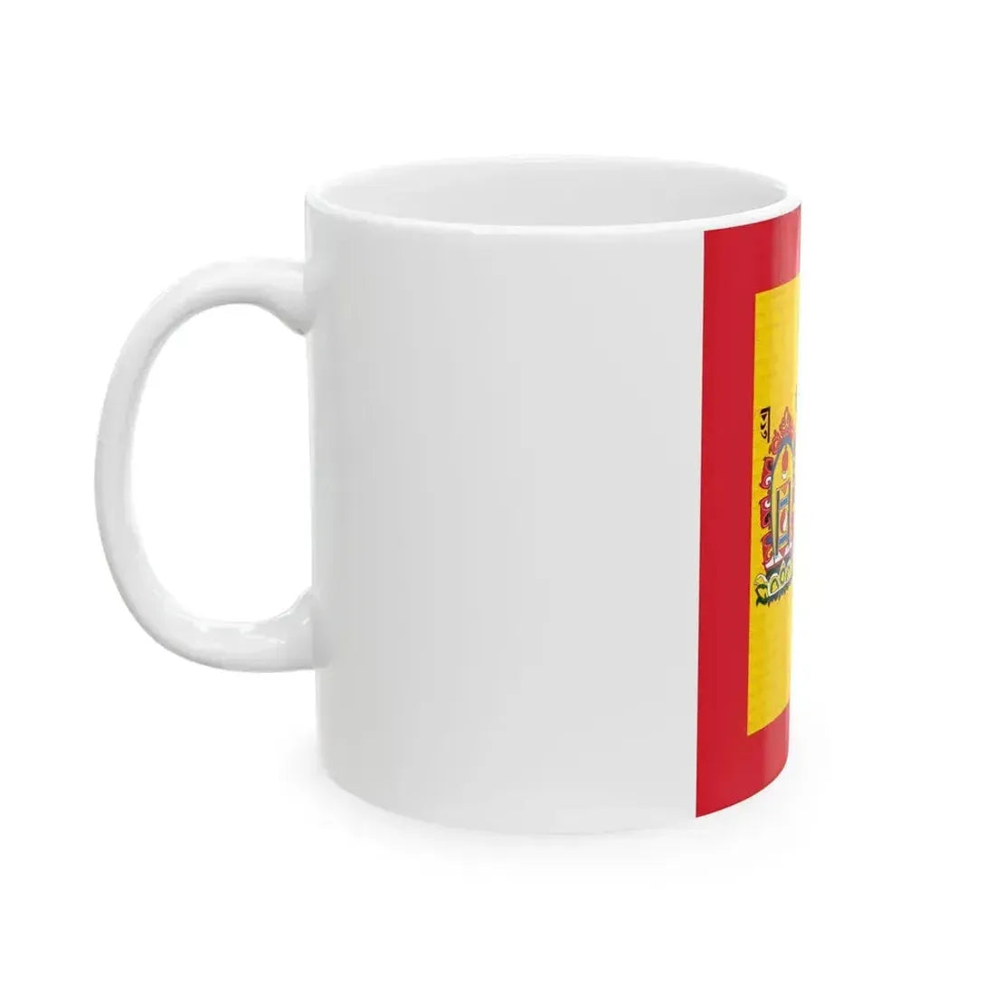 Flag of Bogd Khaanate Mongolia (Mongolia) White Coffee Mug - Go Mug Yourself