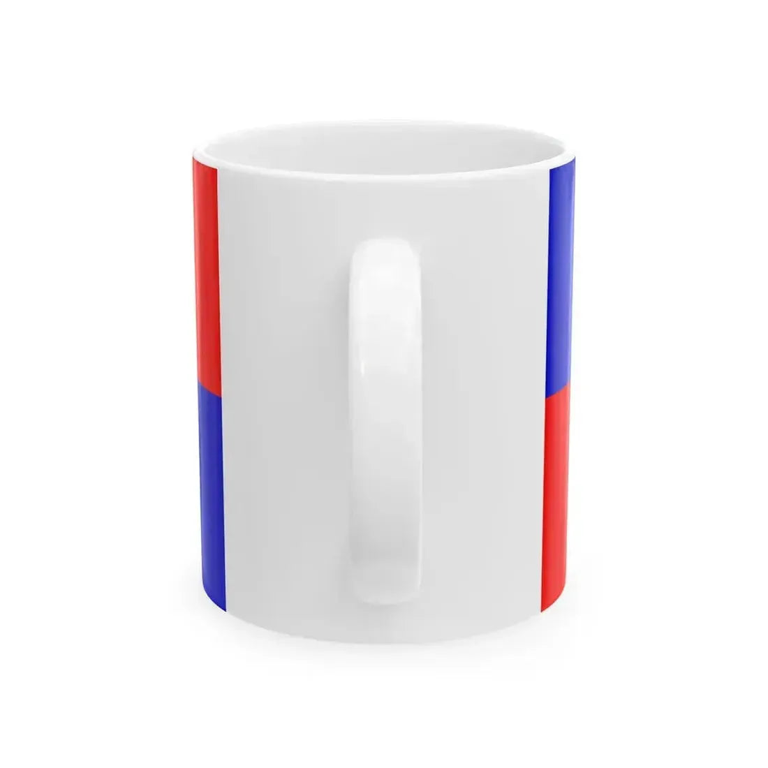 Flag of Bogdanci Municipality North Macedonia (North Macedonia) White Coffee Mug - Go Mug Yourself