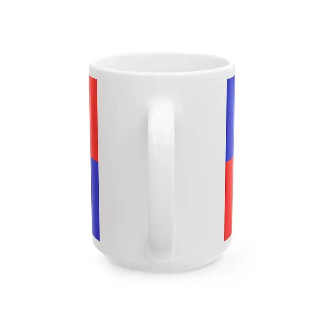Flag of Bogdanci Municipality North Macedonia (North Macedonia) White Coffee Mug - Go Mug Yourself