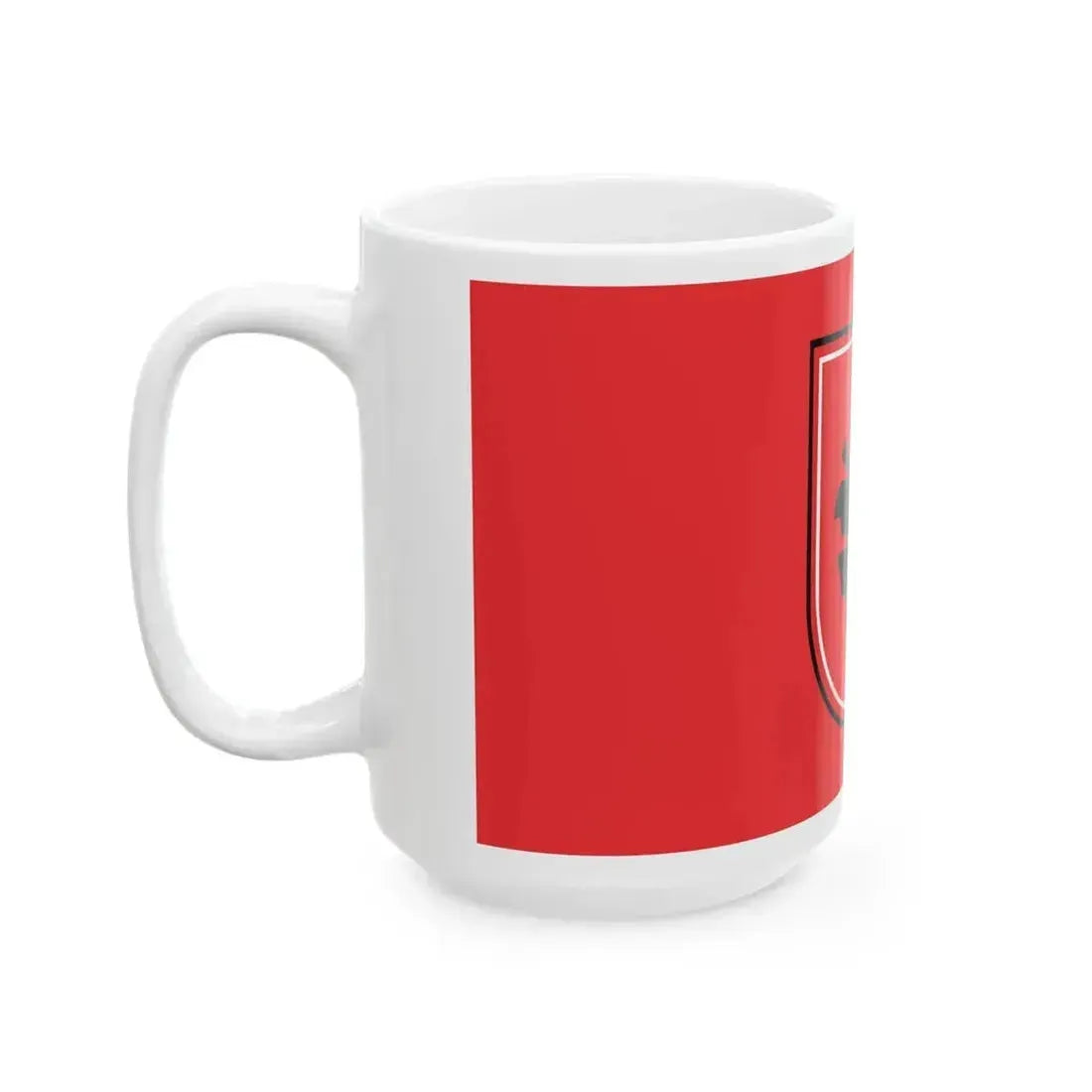 Flag of Bogovinje Municipality North Macedonia (North Macedonia) White Coffee Mug - Go Mug Yourself