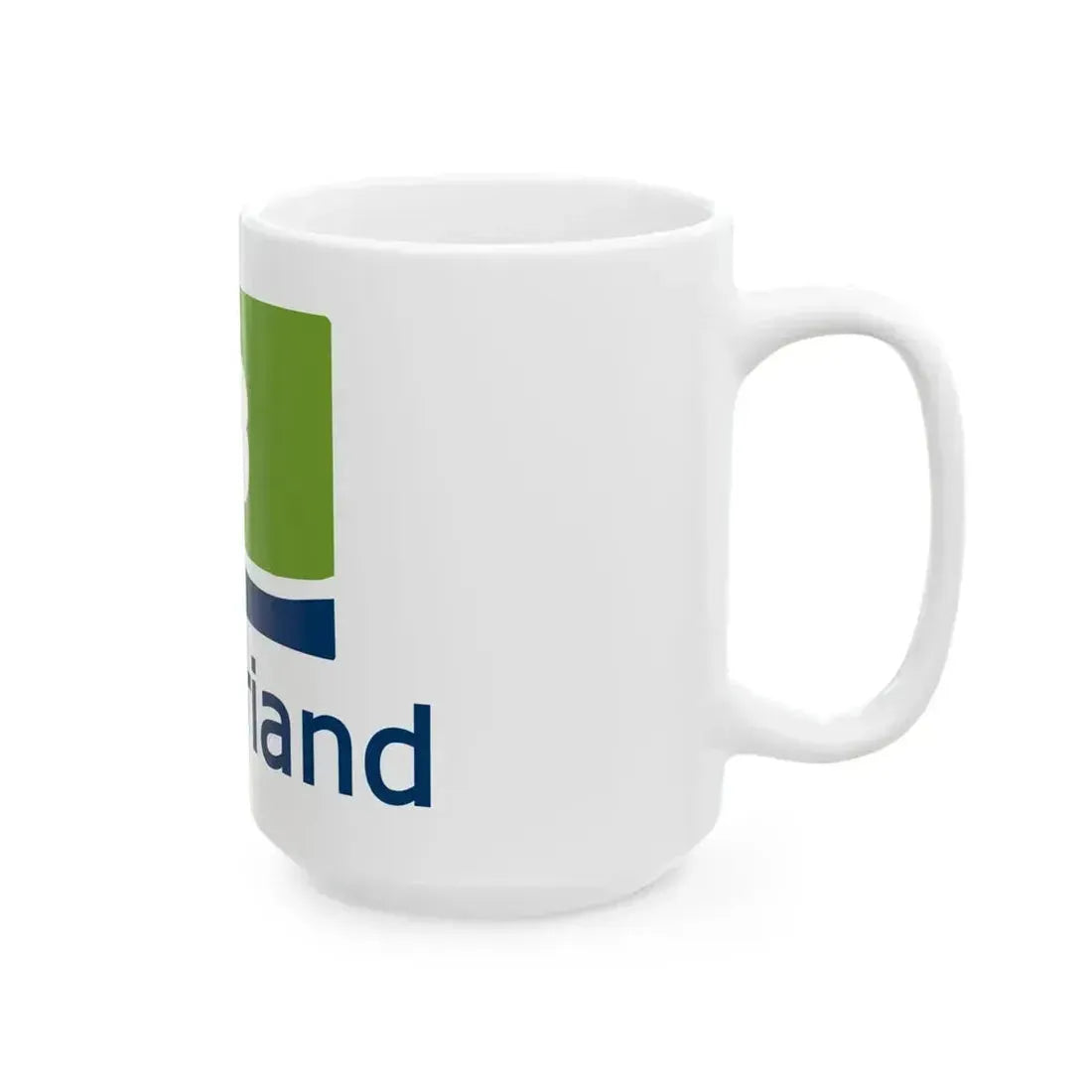Flag of Boisbriand Quebec (Canada) White Coffee Mug - Go Mug Yourself