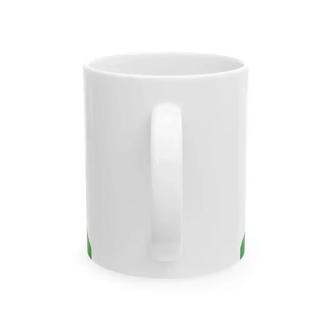 Flag of Boksitogorsky rayon (Russia) White Coffee Mug - Go Mug Yourself