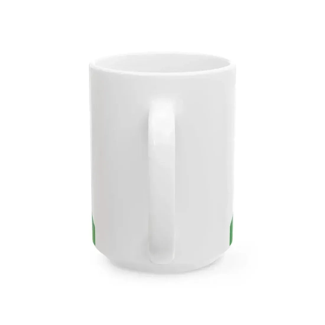 Flag of Boksitogorsky rayon (Russia) White Coffee Mug - Go Mug Yourself