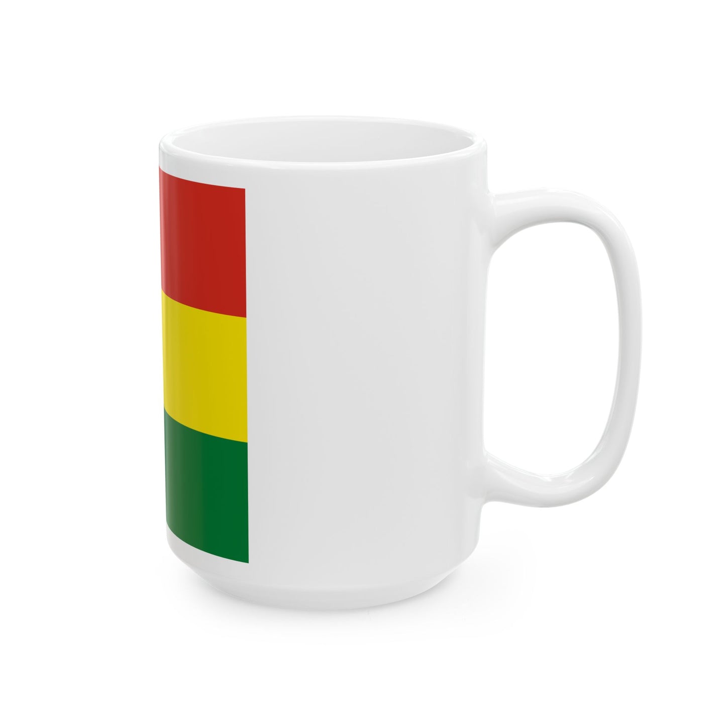 Flag of Bolivia 1-1 (Bolivia) White Coffee Mug-Go Mug Yourself