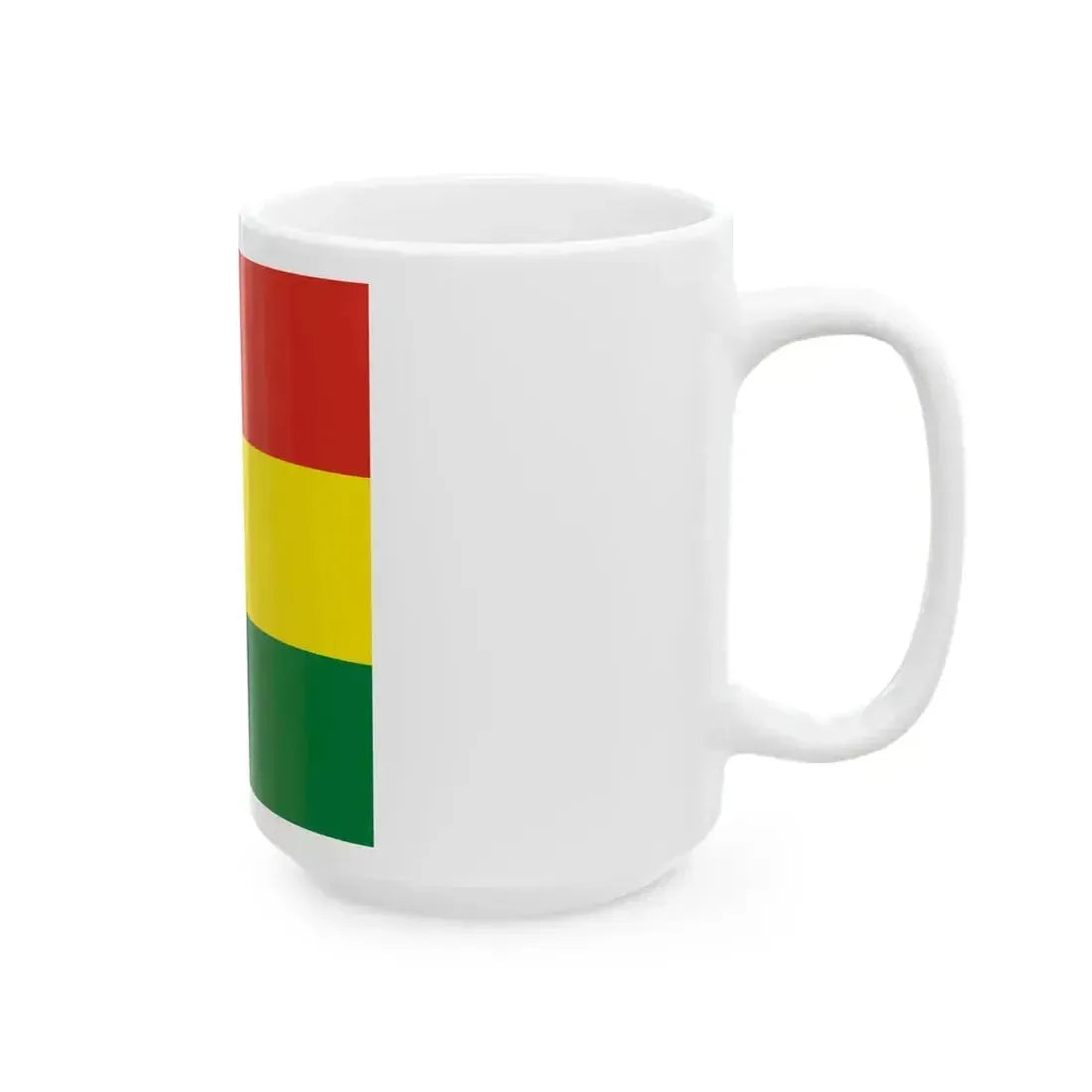 Flag of Bolivia 1-1 (Bolivia) White Coffee Mug - Go Mug Yourself