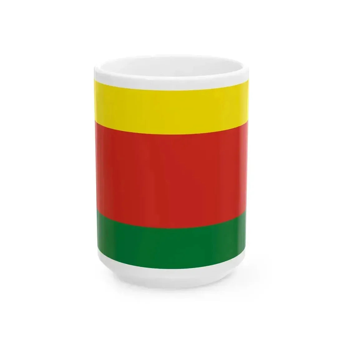 Flag of Bolivia 1826-1851 (Bolivia) White Coffee Mug 15oz - Go Mug Yourself