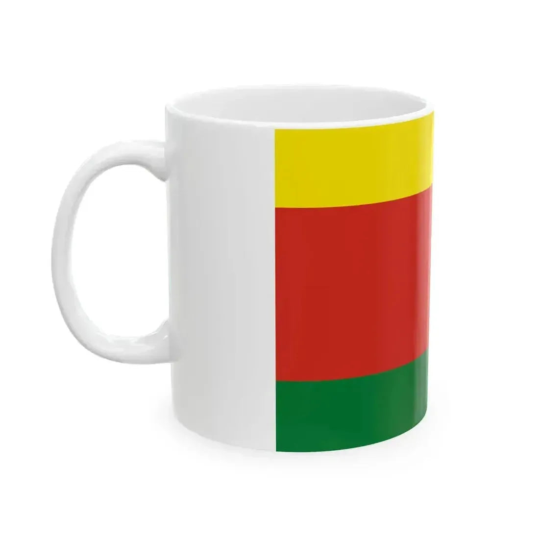Flag of Bolivia 1826-1851 (Bolivia) White Coffee Mug - Go Mug Yourself