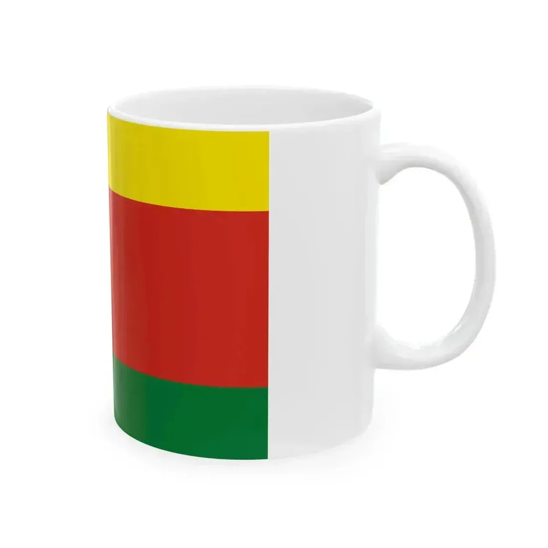 Flag of Bolivia 1826-1851 (Bolivia) White Coffee Mug - Go Mug Yourself