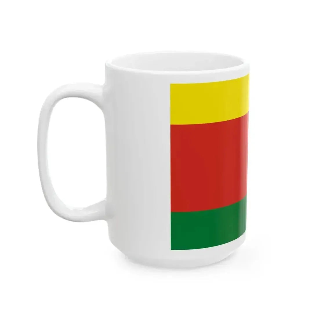 Flag of Bolivia 1826-1851 (Bolivia) White Coffee Mug - Go Mug Yourself