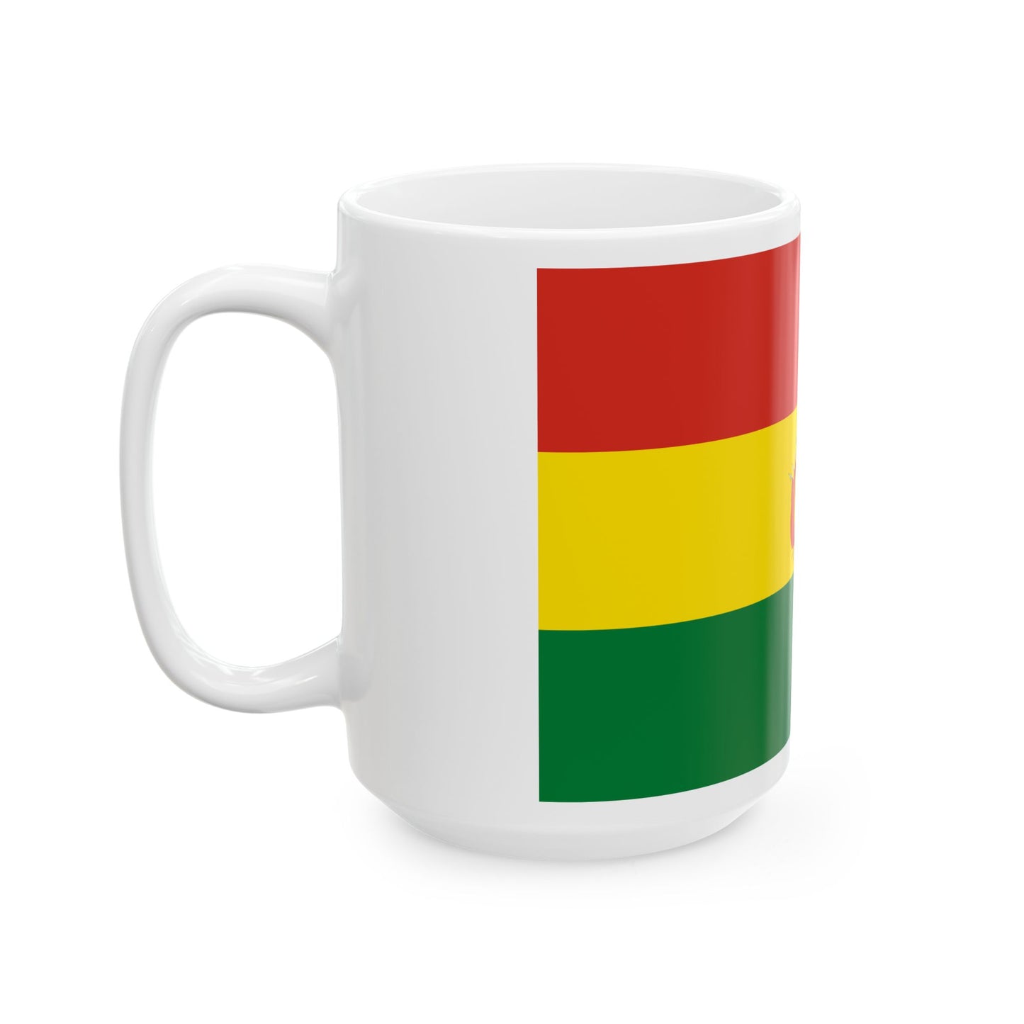 Flag of Bolivia state 3-2 (Bolivia) White Coffee Mug-Go Mug Yourself