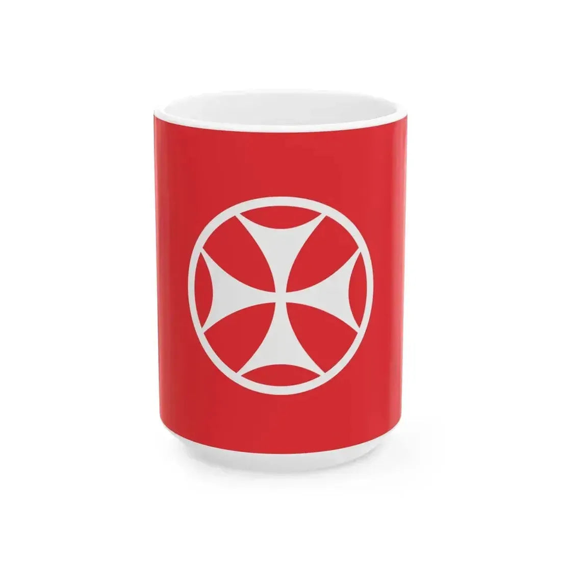Flag of Bolnisi Municipality (Georgia) White Coffee Mug 15oz - Go Mug Yourself