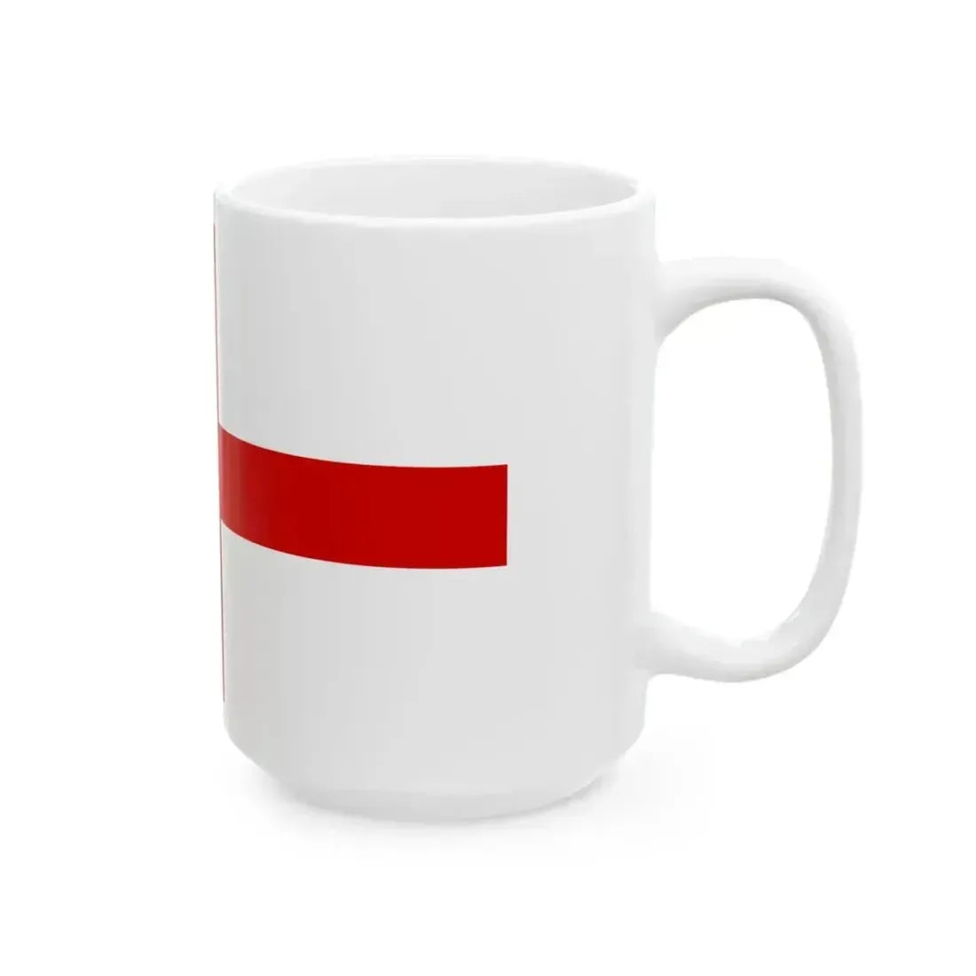 Flag of Bologna (Italy) White Coffee Mug - Go Mug Yourself