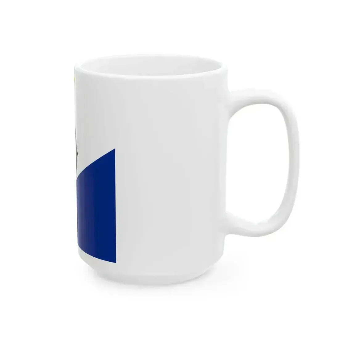 Flag of Bonaire 1-1 (Netherlands) White Coffee Mug - Go Mug Yourself