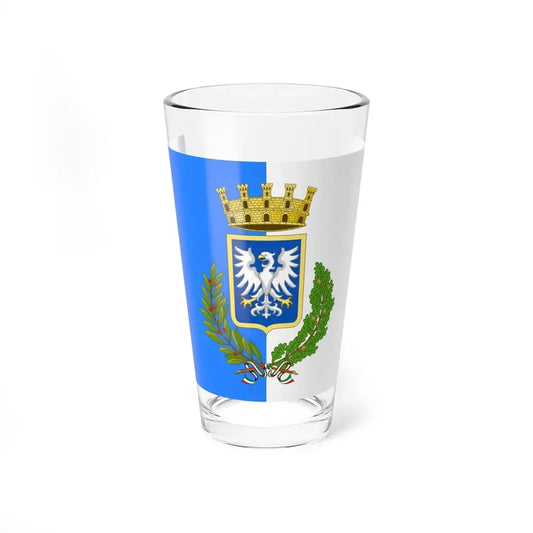 Flag of Bondeno (Italy) Pint Glass 16oz 16oz - Go Mug Yourself