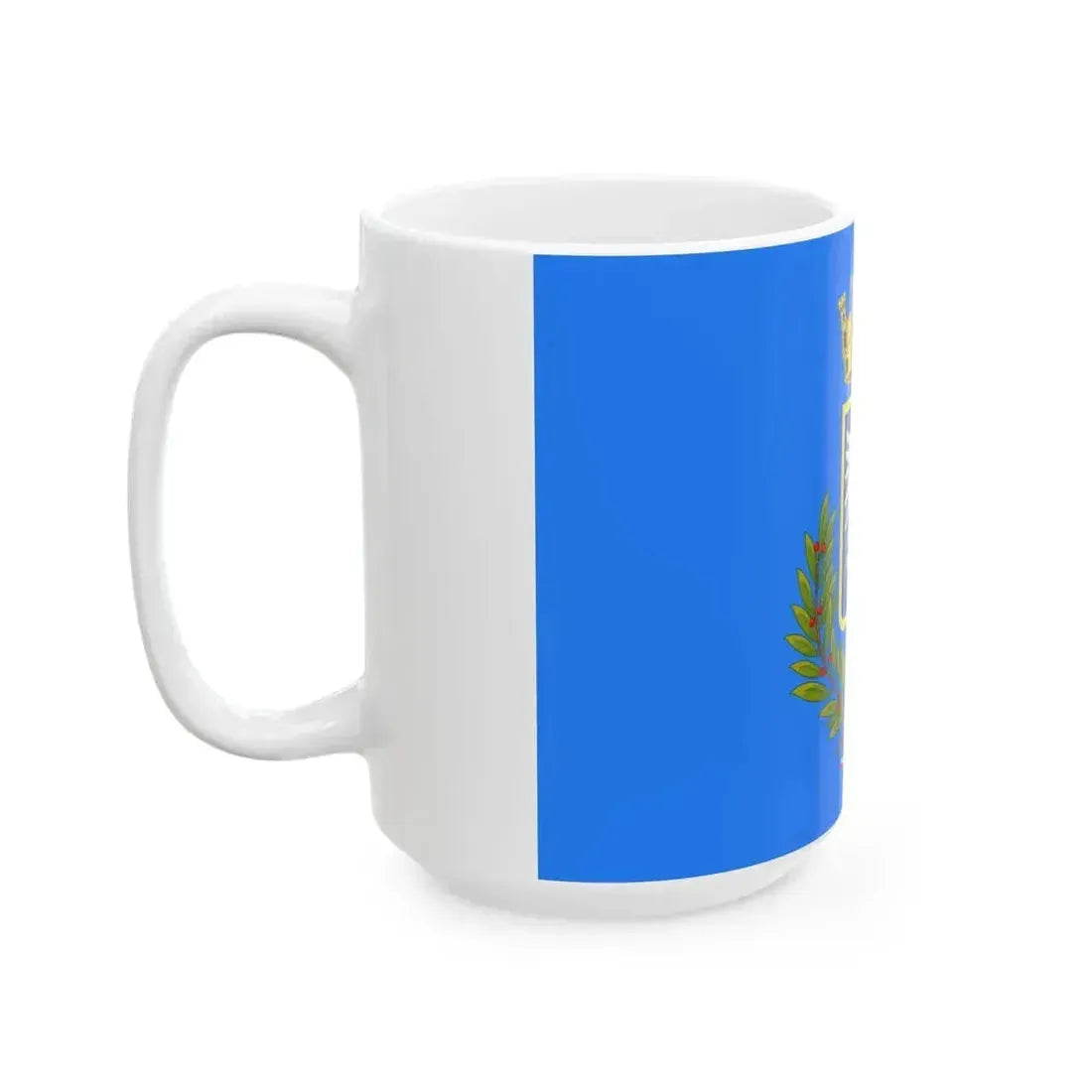 Flag of Bondeno (Italy) White Coffee Mug - Go Mug Yourself