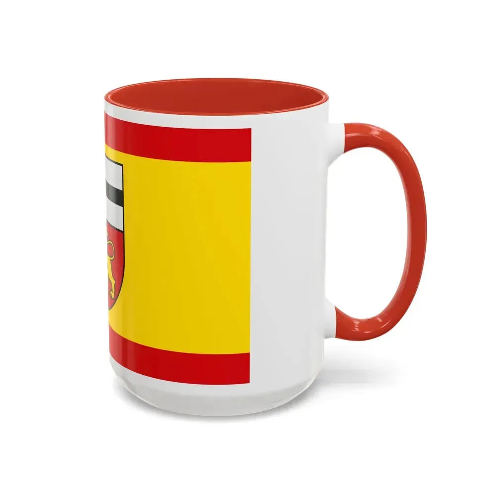 Flag of Bonn Germany - Accent Coffee Mug - Go Mug Yourself