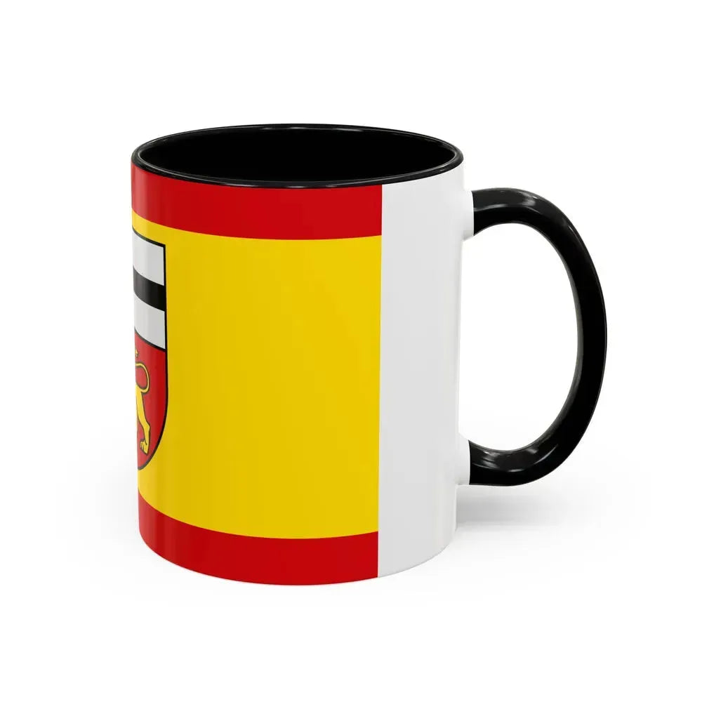 Flag of Bonn Germany - Accent Coffee Mug - Go Mug Yourself