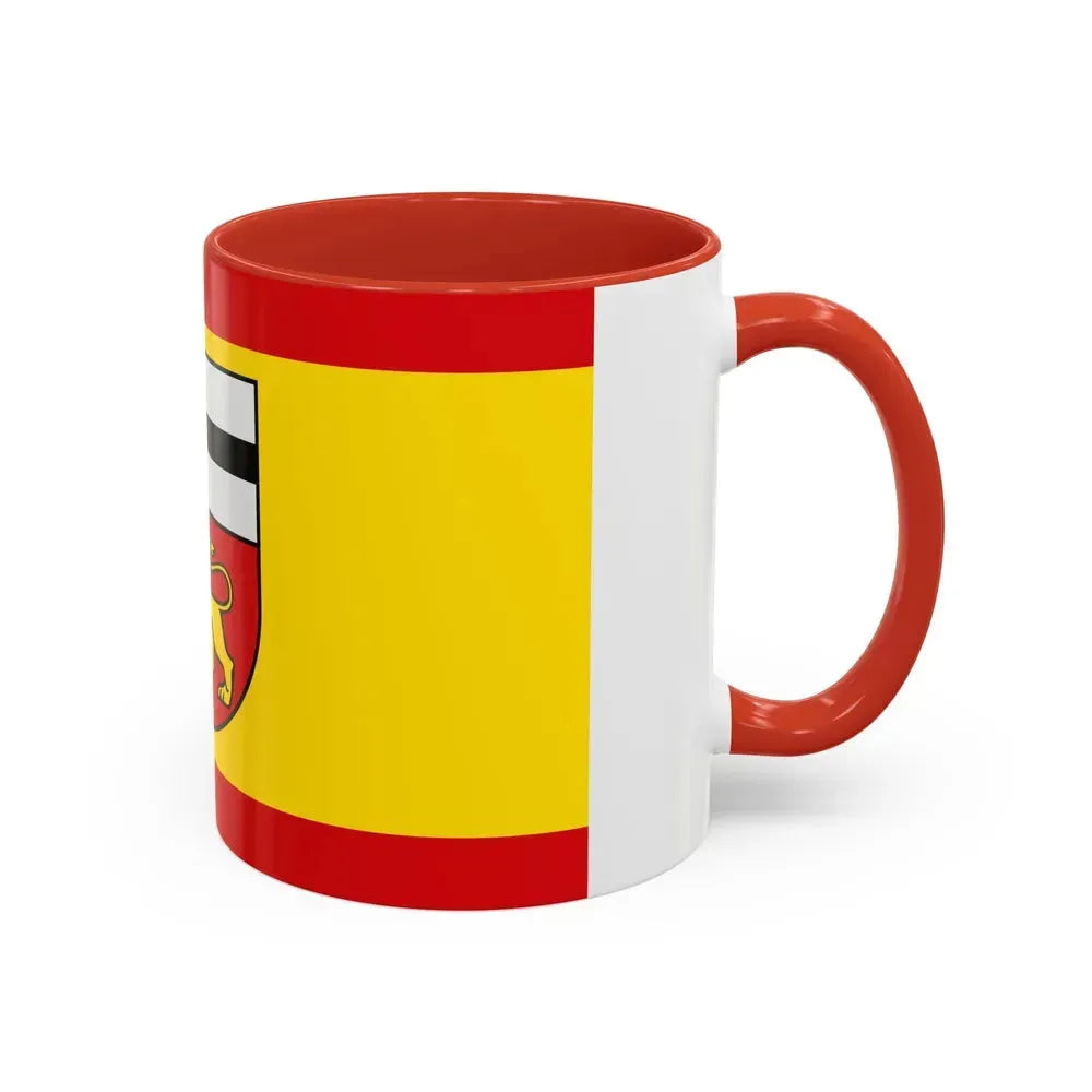 Flag of Bonn Germany - Accent Coffee Mug - Go Mug Yourself