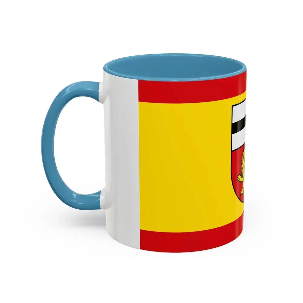 Flag of Bonn Germany - Accent Coffee Mug - Go Mug Yourself