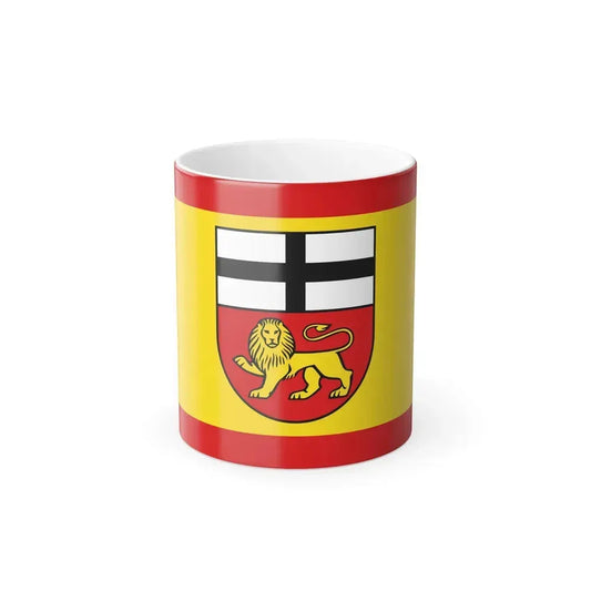 Flag of Bonn Germany - Color Changing Coffee Mug 11oz - Go Mug Yourself