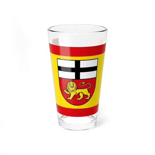 Flag of Bonn Germany - Pint Glass 16oz 16oz - Go Mug Yourself