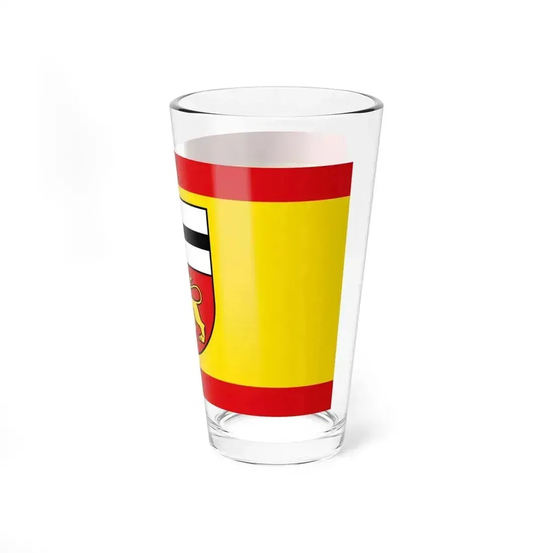Flag of Bonn Germany - Pint Glass 16oz - Go Mug Yourself