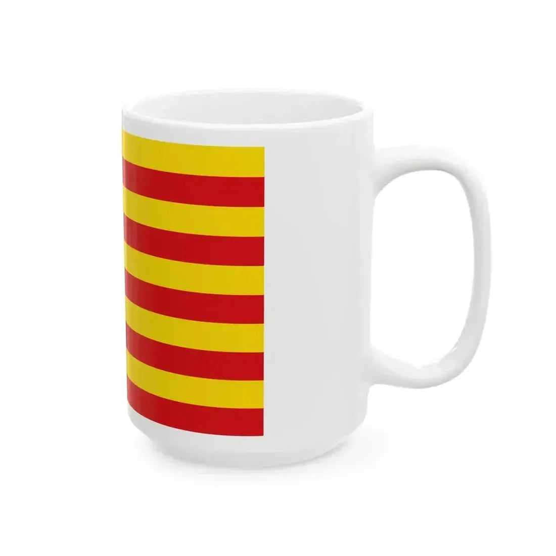 Flag of Borgloon (Belgium) White Coffee Mug - Go Mug Yourself