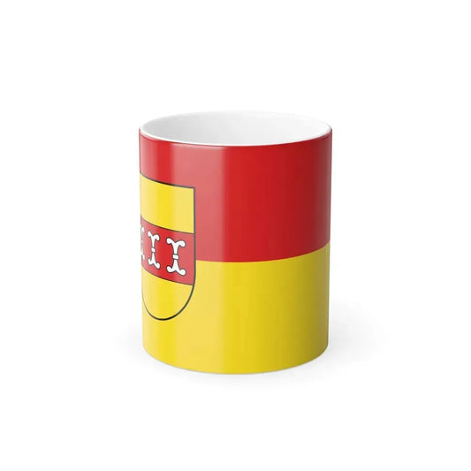 Flag of Borken Germany - Color Changing Coffee Mug 11oz - Go Mug Yourself