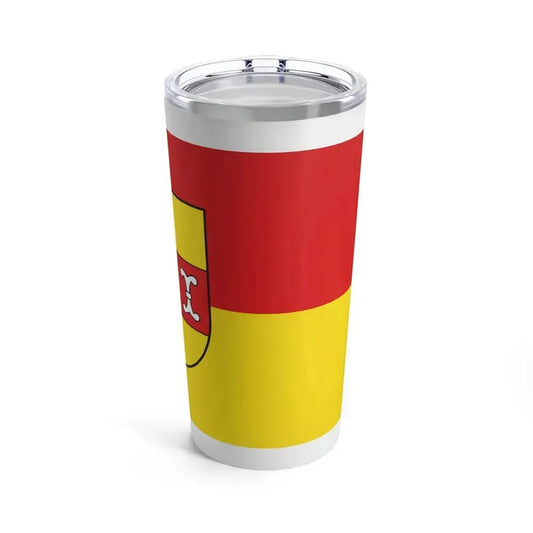 Flag of Borken Germany - Tumbler 20oz 20oz - Go Mug Yourself