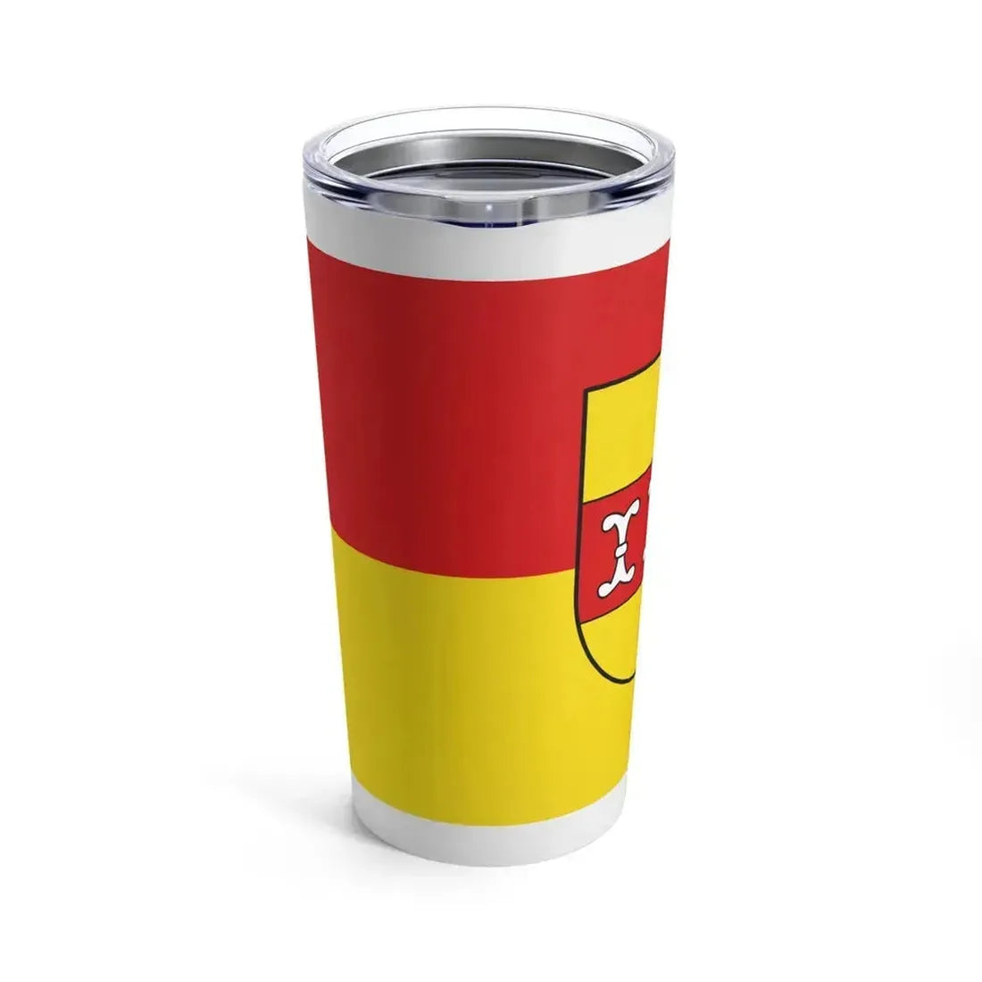 Flag of Borken Germany - Tumbler 20oz - Go Mug Yourself